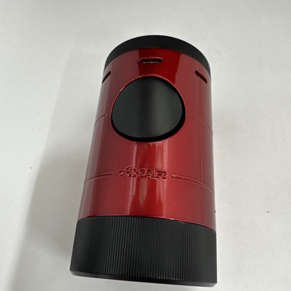 Xikar Volta Quad Flame Table Top Lighter Red - 569RD - New
