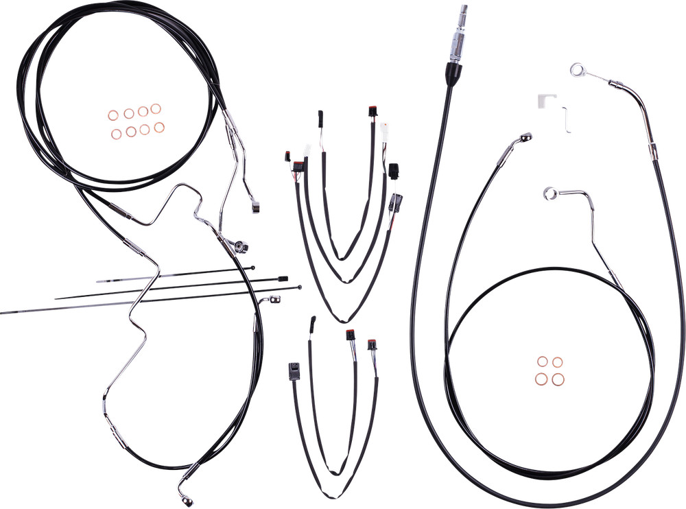 Magnum XR Handlebar Installation Kit Black/Chrome 4891191