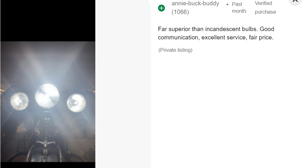 🌟Ultra Hi/Low LED HeadLight Bulb for Philips 12728 S2 35W; 12v AC/DC scooter