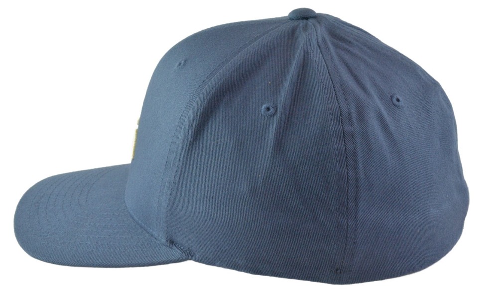 RVCA Solid Flex Blue Cap Stretch Fit L/XL Hat