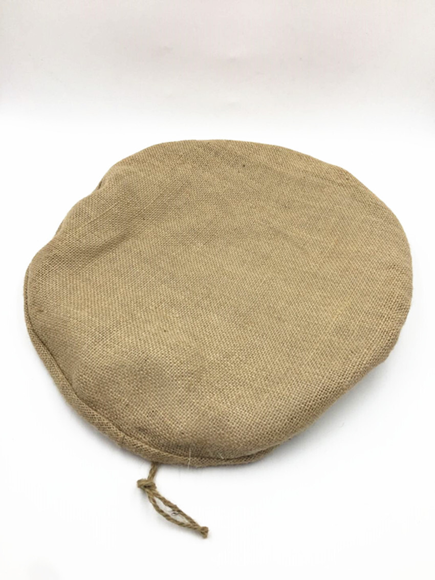 BRITISH UK ARMY BRODIE TOMMY HELMET COVER LINEN COARSE MESH(HELMET NOT INCLUDED)