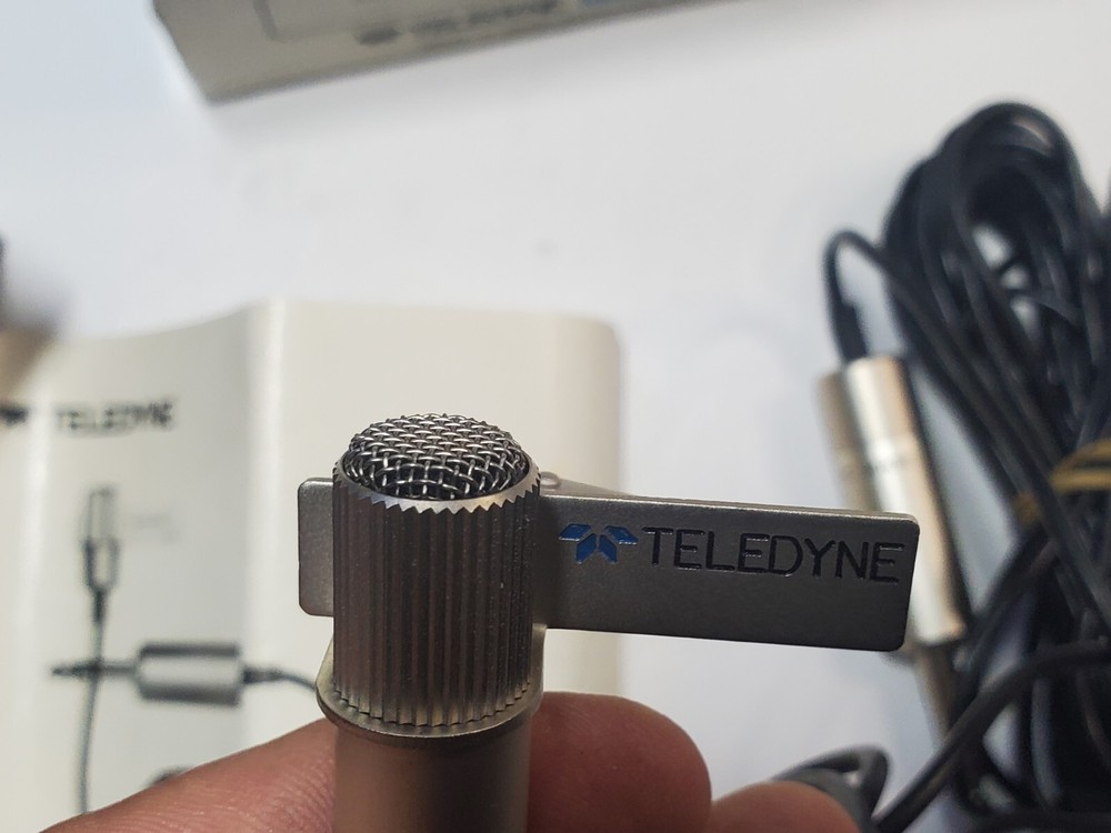 Teledyne Electret Condenser Ominidirectional Microphone EO-300 Working
