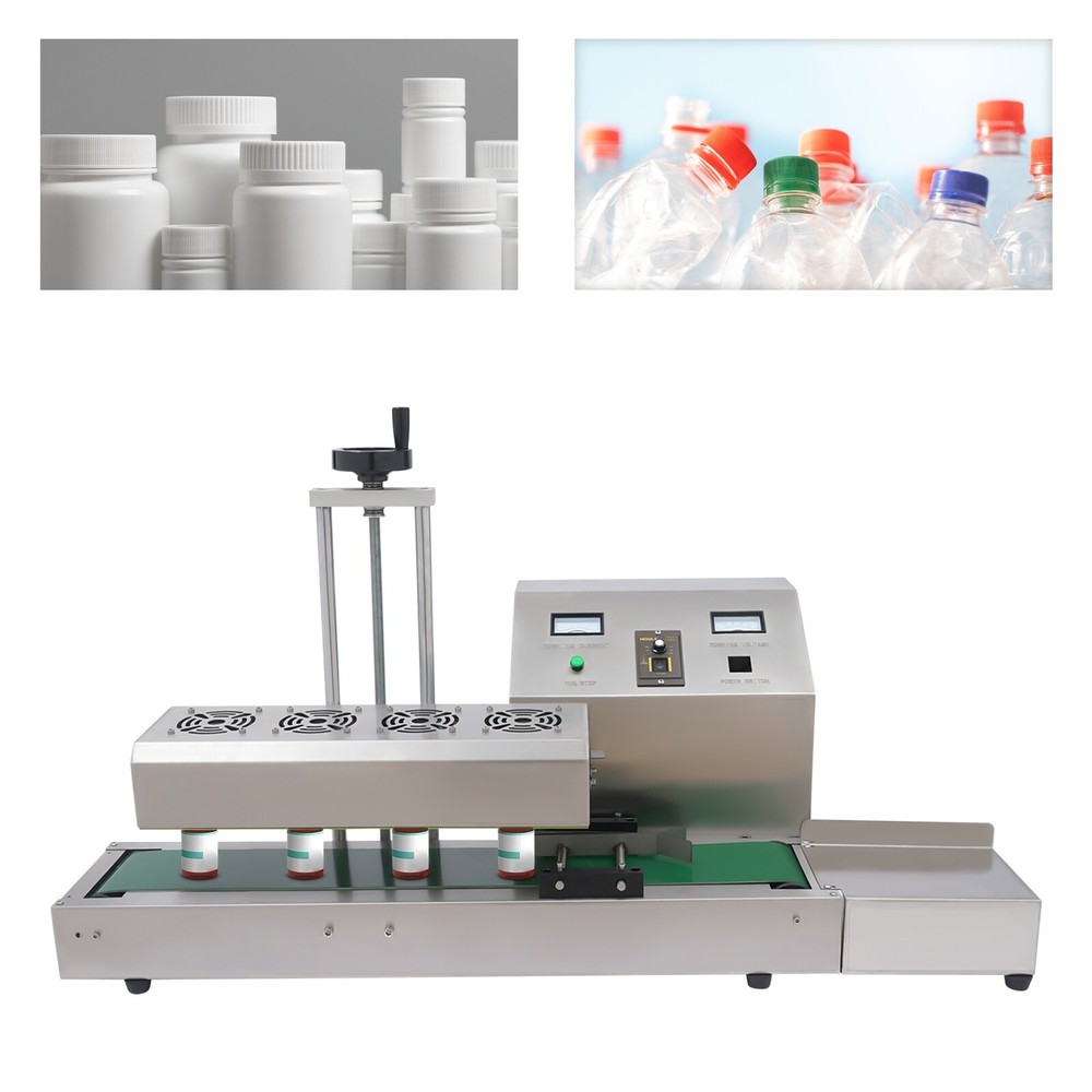 LX6000 Automatic Continuous Induction Sealer Bottle Cap Sealing Machine 20-100mm
