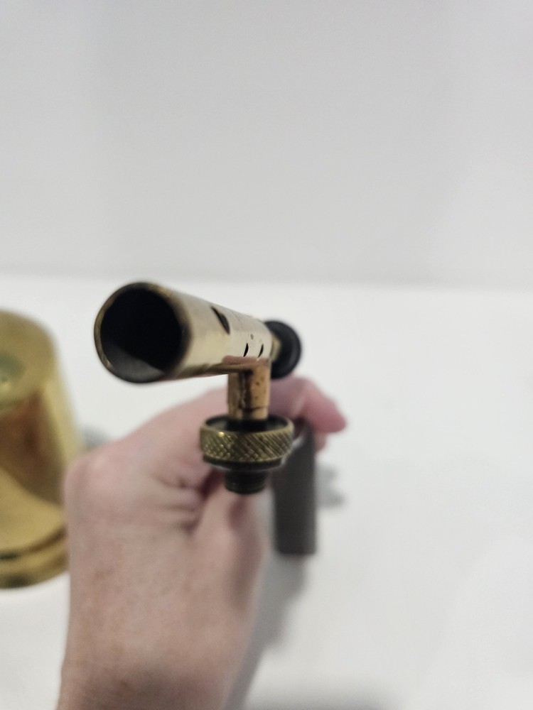 6" Antique Gasoline Brass Torch