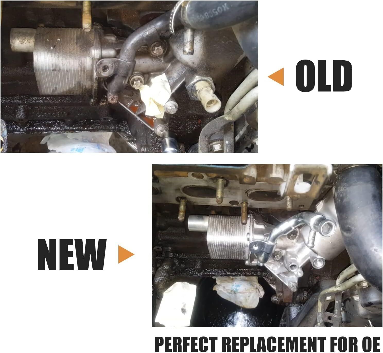 55566784 Oil Cooler Filter Housing For Chevy Cruze Sonic Trax Buick Encore 1.4L