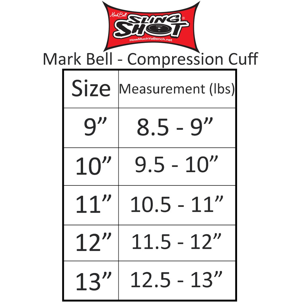 Sling Shot Compression Cuff Upper Body by Mark Bell - Elastic joint support band