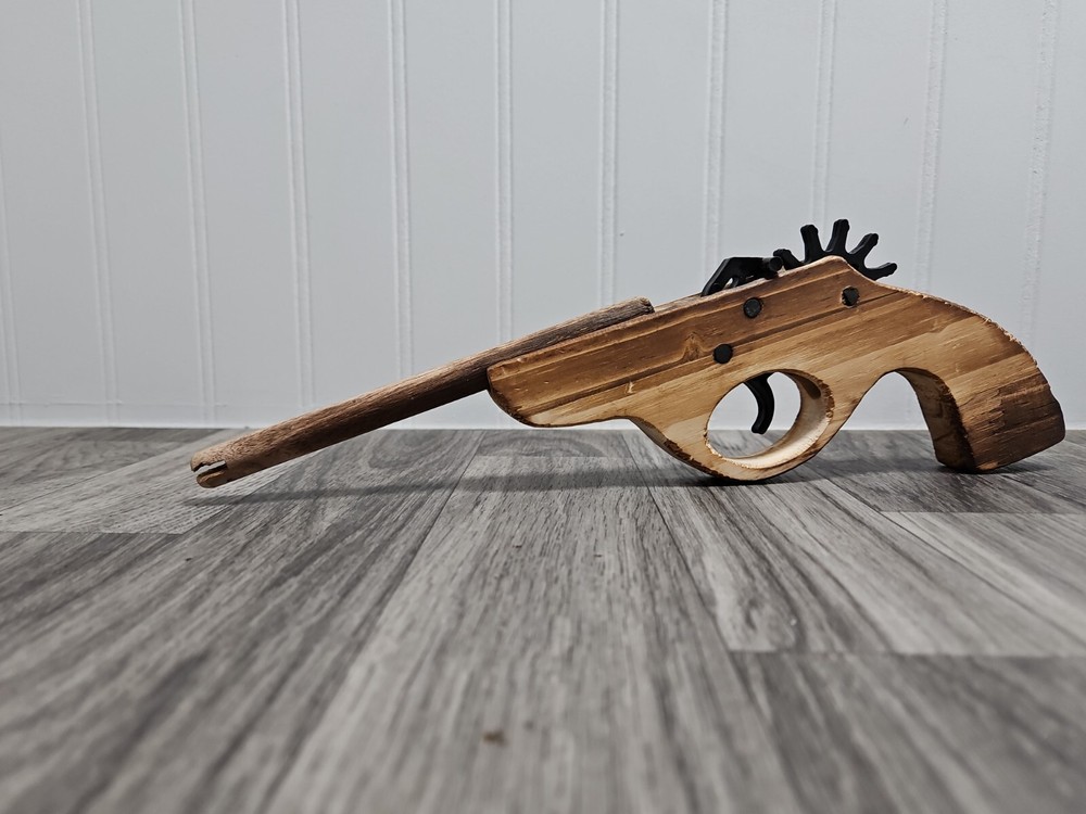 Wood Rubber Band Pistol