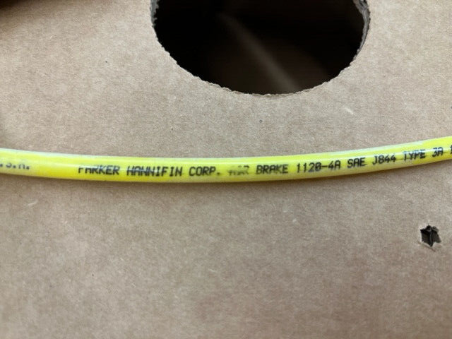 * 40 Feet * 1/4 Parker Air Brake hose DOT 1120 SAE J844 Yellow tubing tube 6YAD3