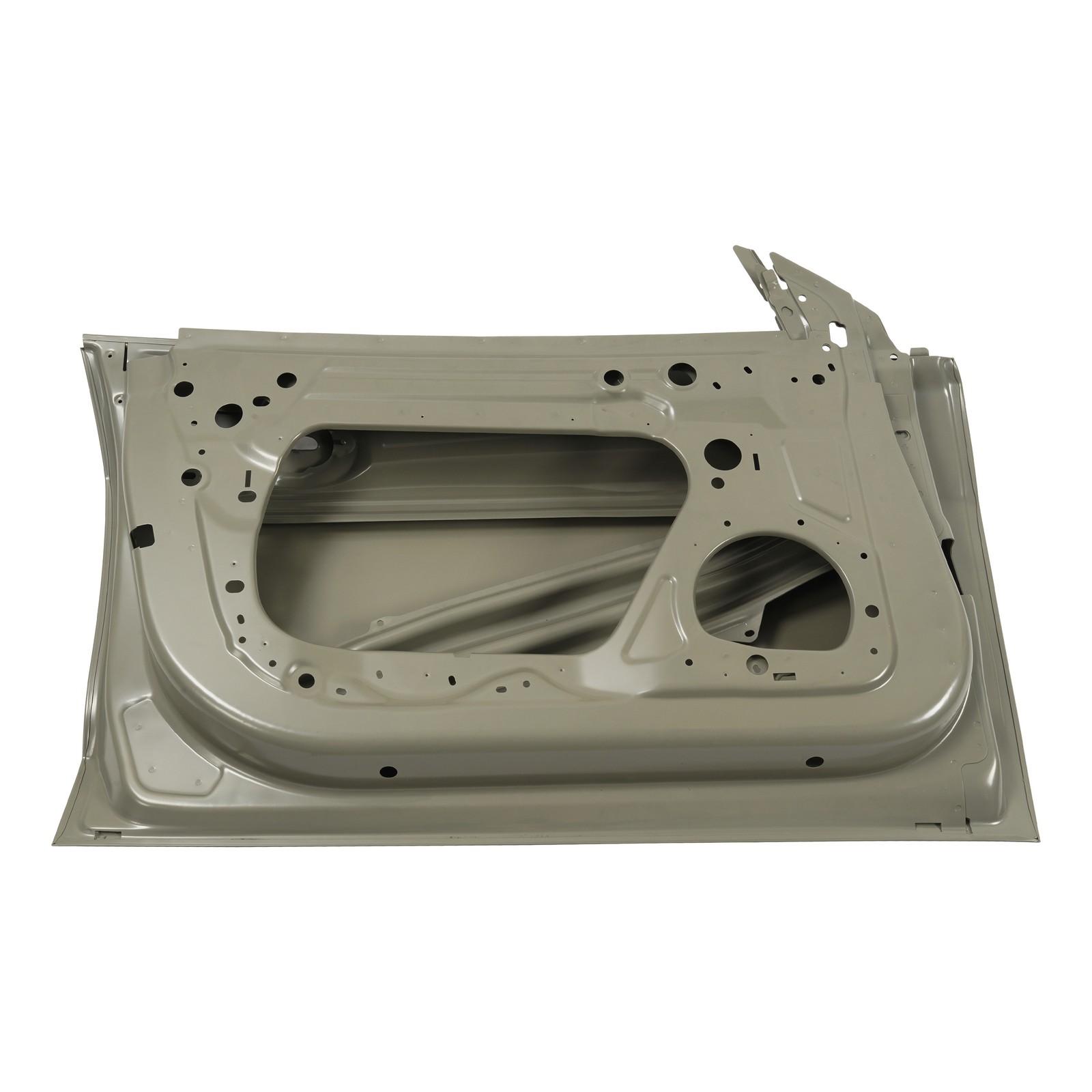 Front Left Driver Side Door Shell Gray For Tesla Model 3 2017-2023 #1081421-E0-C