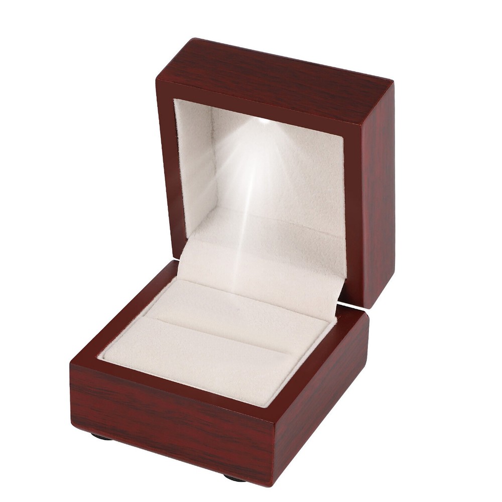 Red New Ring Box Cage Protective Case Durable Replacement For Storing Rings