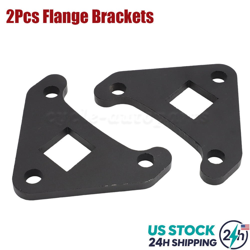 2Pcs Flange brackets For China Mini Excavator Drive Motor Reinforcement Brackets