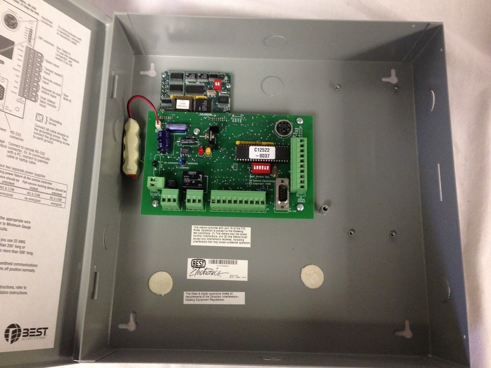 BEST Access Control SystemsBEST Access ConSS External Device Control with Keypad