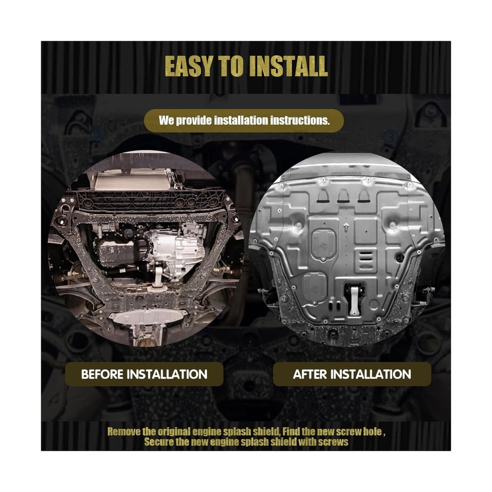 Engine Splash Shield Fit For KIA K5 2021-25 Engine Case Guard Under Engine Cover