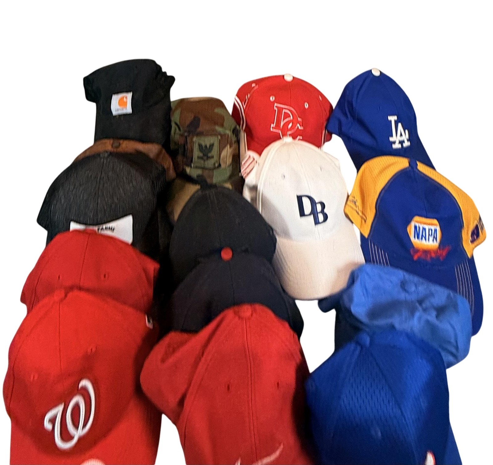 Washington Nationals Dodgers Hat Cap Snap Back Mens MLB Baseball Lot NASCAR Nike