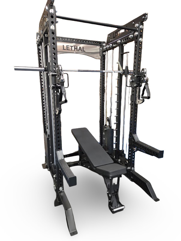 Lethal Smith/ Half Rack/ Functional Trainer Combo Weight Machine