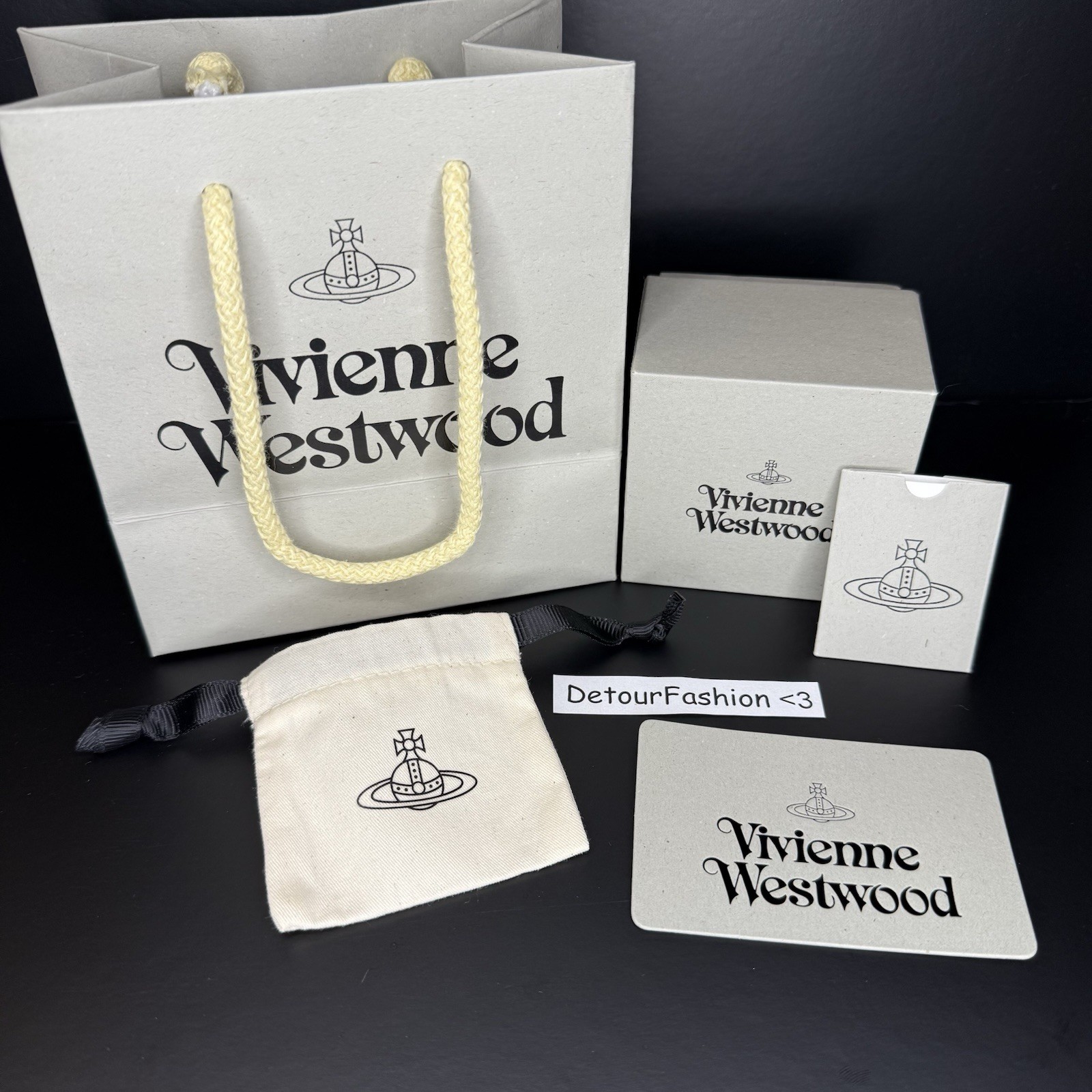 Vivienne Westwood Bat Necklace Black Silver Japan Orb WITH BOX