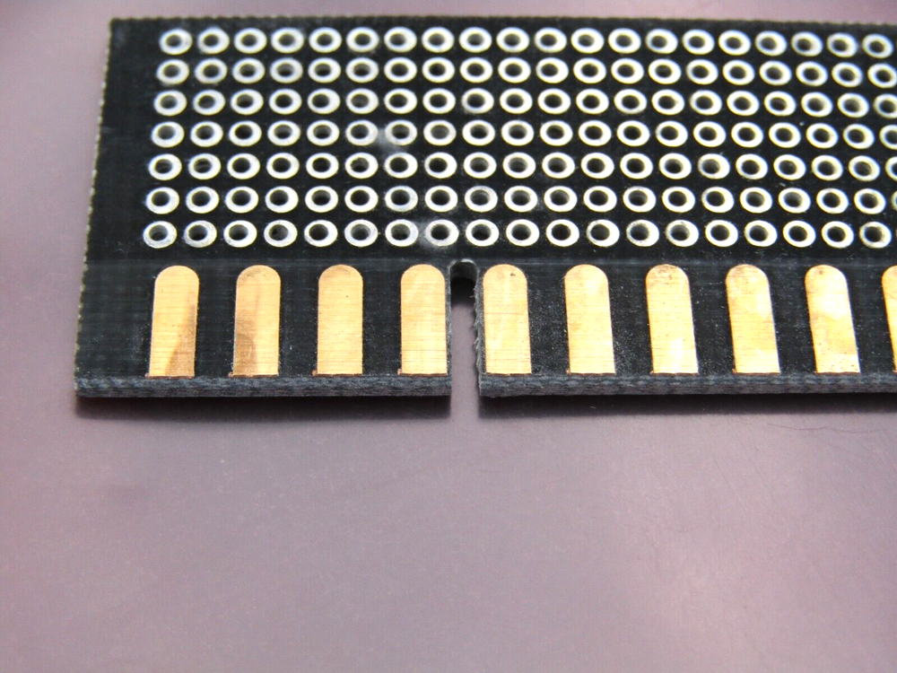 ( 2 PCS ) Vintage Edge Card Protoboard 18 Pin