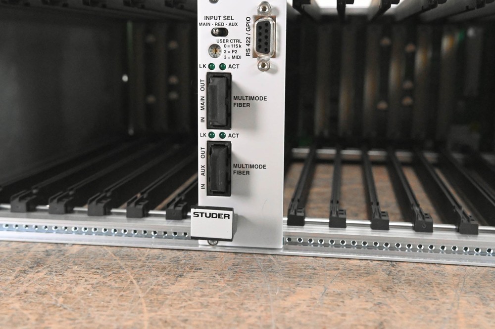 Studer D21m Modular I/O System with Madi HD Link Card CG01B09