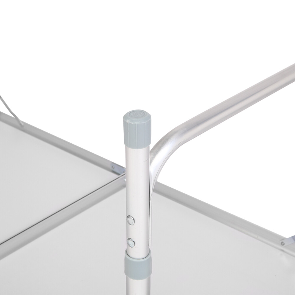 120 X 60 X 70 4Ft Portable Multipurpose Folding Table White USA