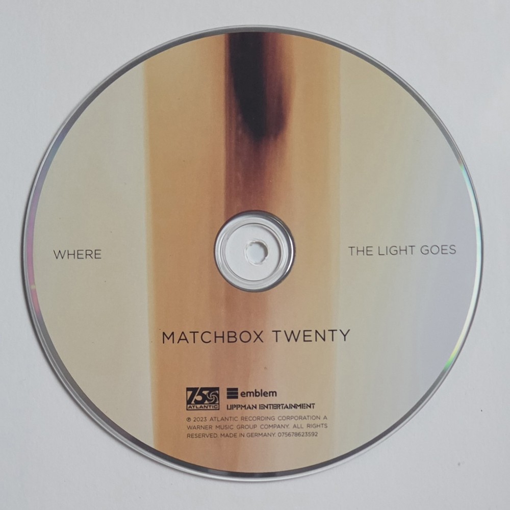 MATCHBOX TWENTY SIGNED CD DISPLAY BECKETT LOA THOMAS AUTOGRAPHED 20 PRESENT GIFT
