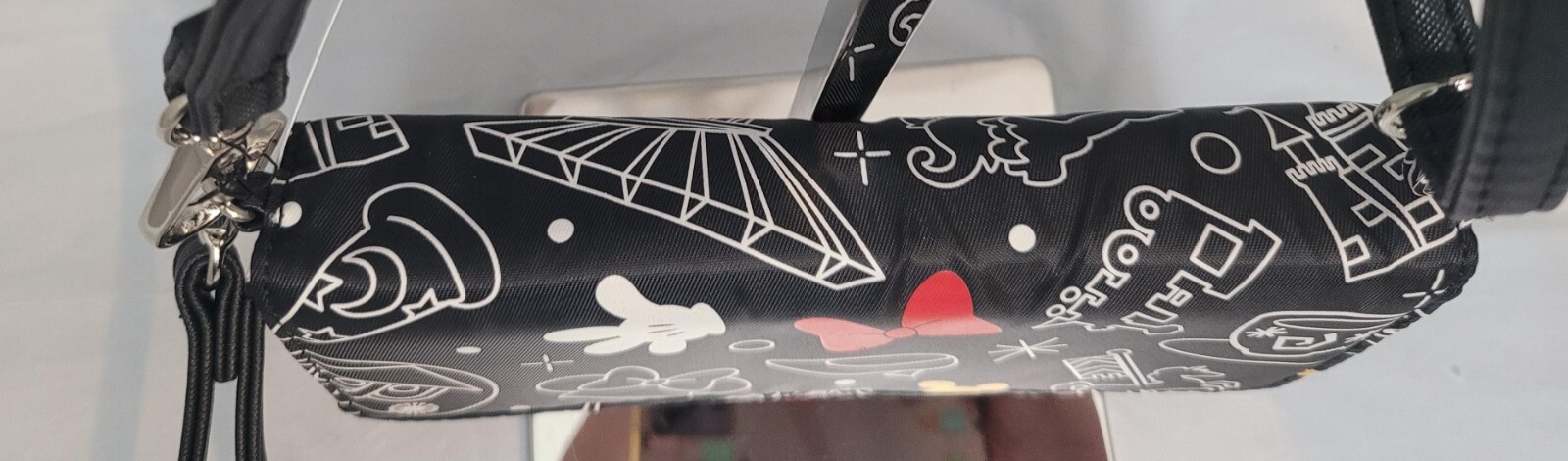 Disney Parks Mickey Minnie Icon Convertible Crossbody Bag Wristlet Wallet New