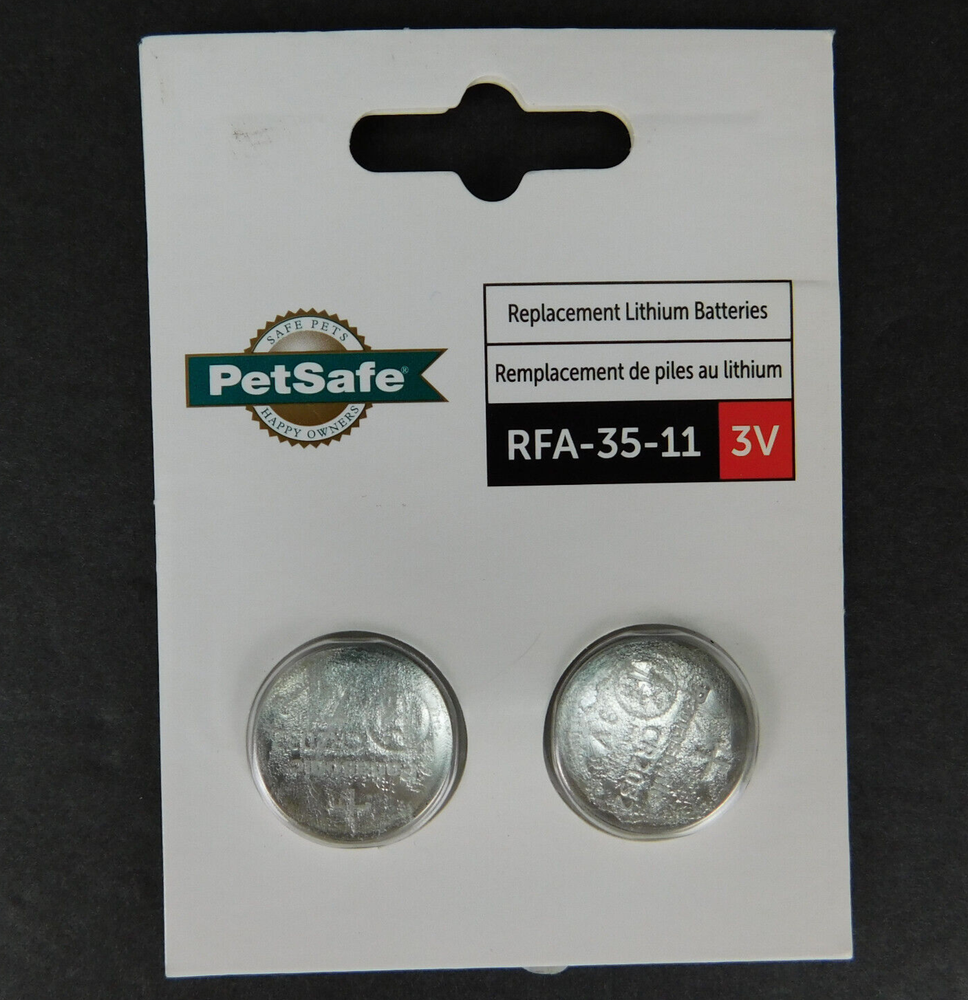 (4) Petsafe Replacement Lithium 3V Batteries RFA-35-11 Compatible PetSafe Collar