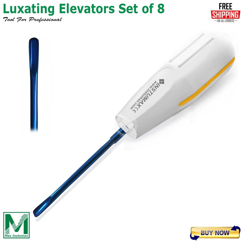 Instumax Surgical Luxation Instruments Dental Tooth Extraction Root Elevators CE