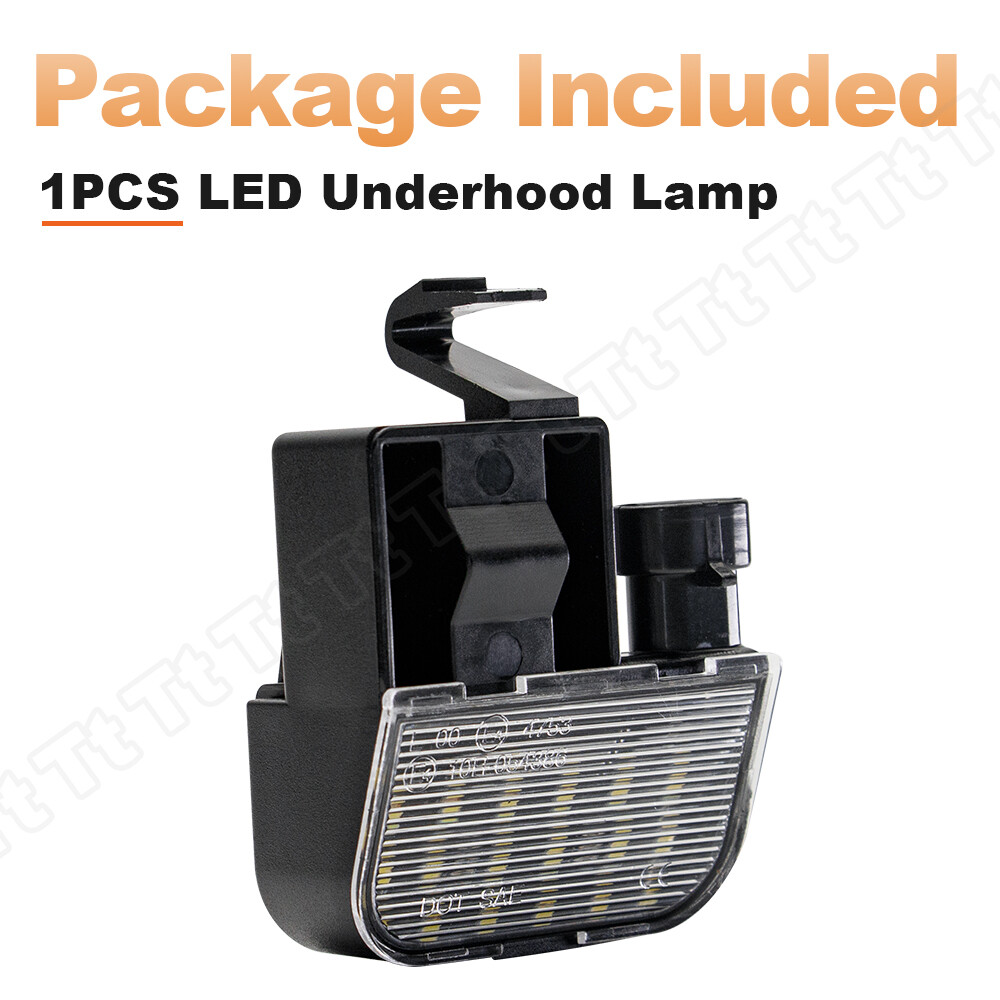 2PCS For Chevy Silverado GMC Sierra 1500/2500/3500 LED Under Hood Light Assembly