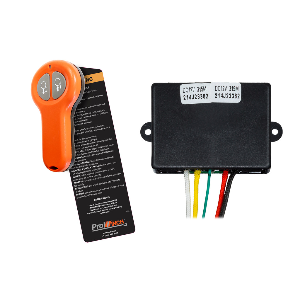 Wireless Remote Control 24V 100 ft