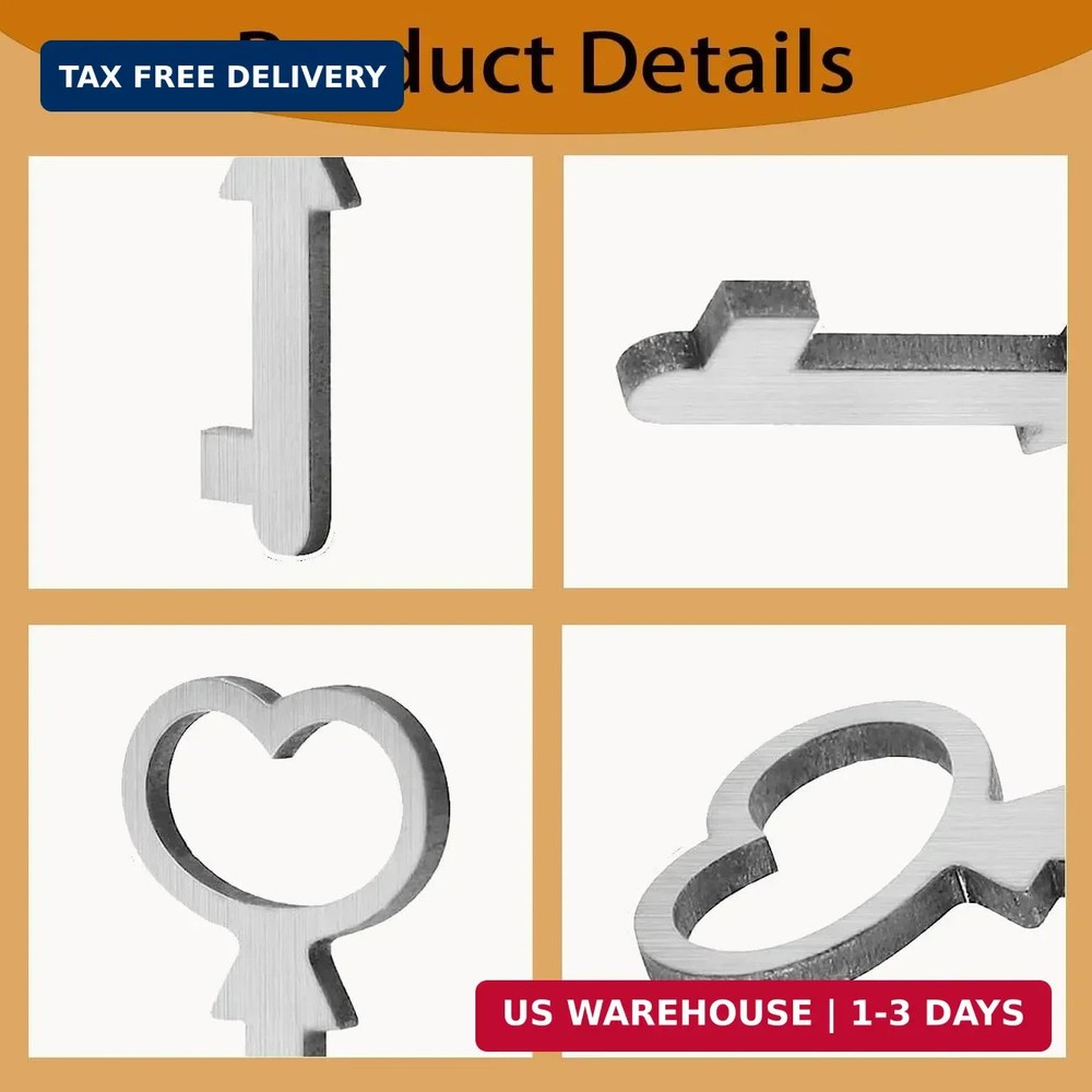 Cedar Box Key Replacement, for Lane Mini Keepsake, Boxes Key, Lock Metal 2PC USA