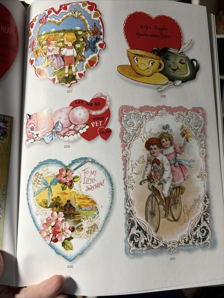 Vintage Valentines CD ROM & Book By Dover