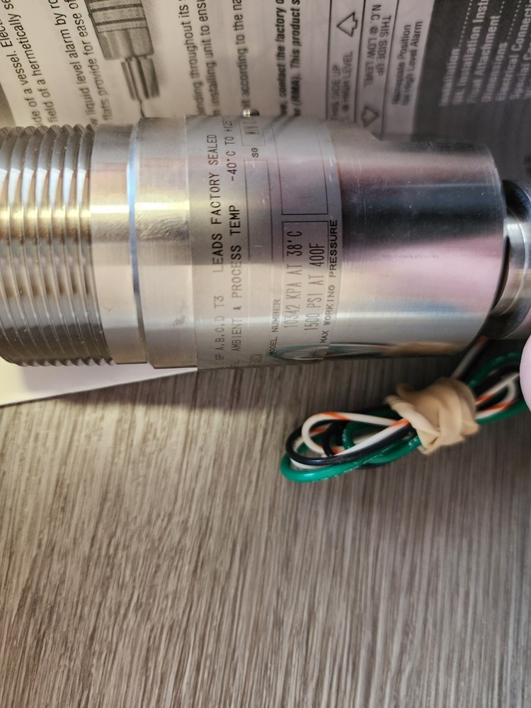 SOR 1510C-G5A-C-L9-ES-CSCV Float Level Switch SOR Level Switch