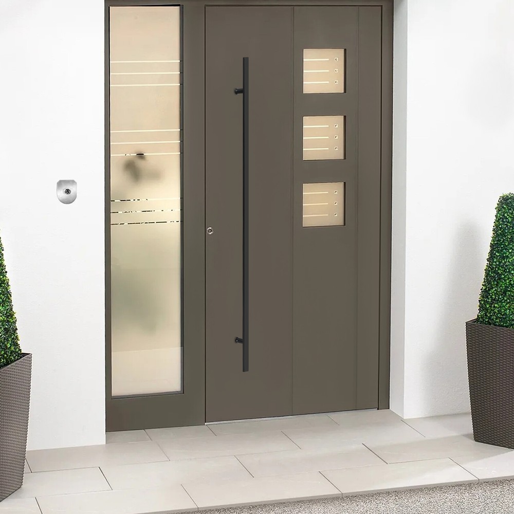 Pull Push Door Pull Handle Sliding Door Double Sided Handle Stainless H Shape