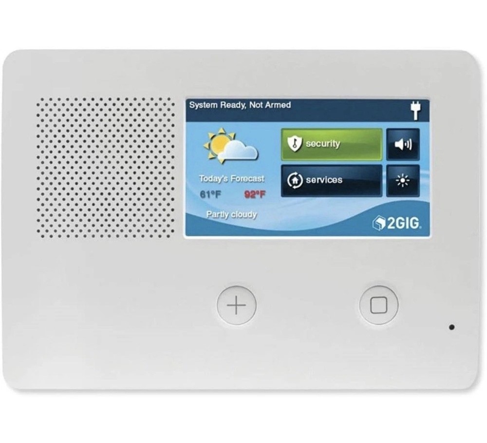 Nortek 2GIG GC2e Security and Control Alarm Panel With 5" Touchscreen
