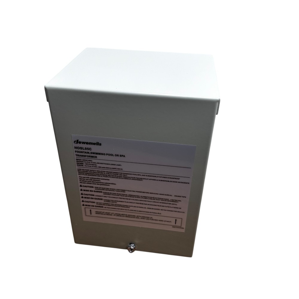 DEWENWILS HOSL05C Outdoor Timer Switch Programmable Plug New Open Box