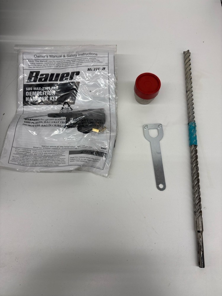 BAUER TOOLS DEMOLITION HAMMER 1631E-B (P23014909)