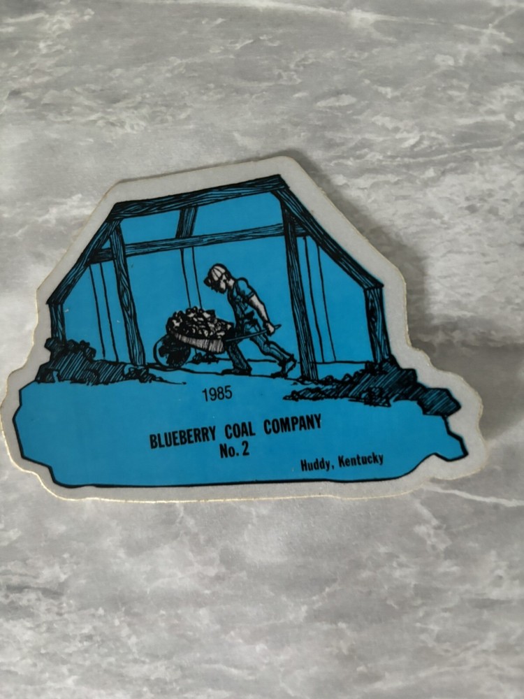 NICE COAL MINING STICKER Older Coal Company