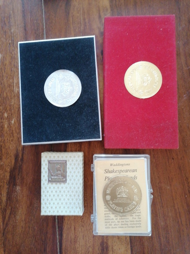 Weddingtons fine playing cards lot