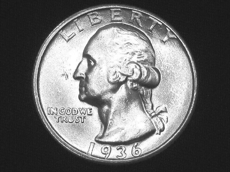 1936-S Washington Quarter --- Choice Uncirculated