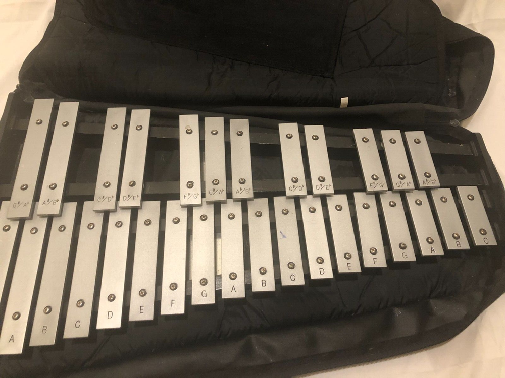 Ludwig Student Xylophone Bell Percussion W/ Case & Stand