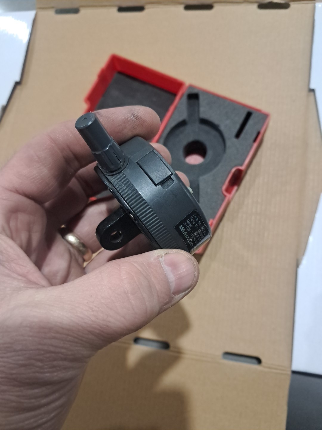 Mitutoyo 543-693B Absolute Digital Indicator .5"/ 12.7MM Electronic .5-.0001"