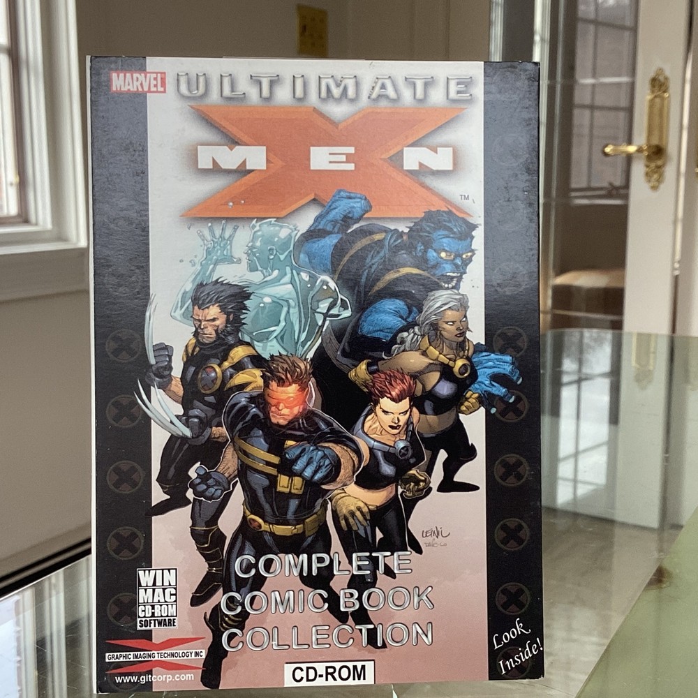 SEALED Ultimate X-Men Marvel Complete Comic Book Collection WIN PC MAC CD-ROM