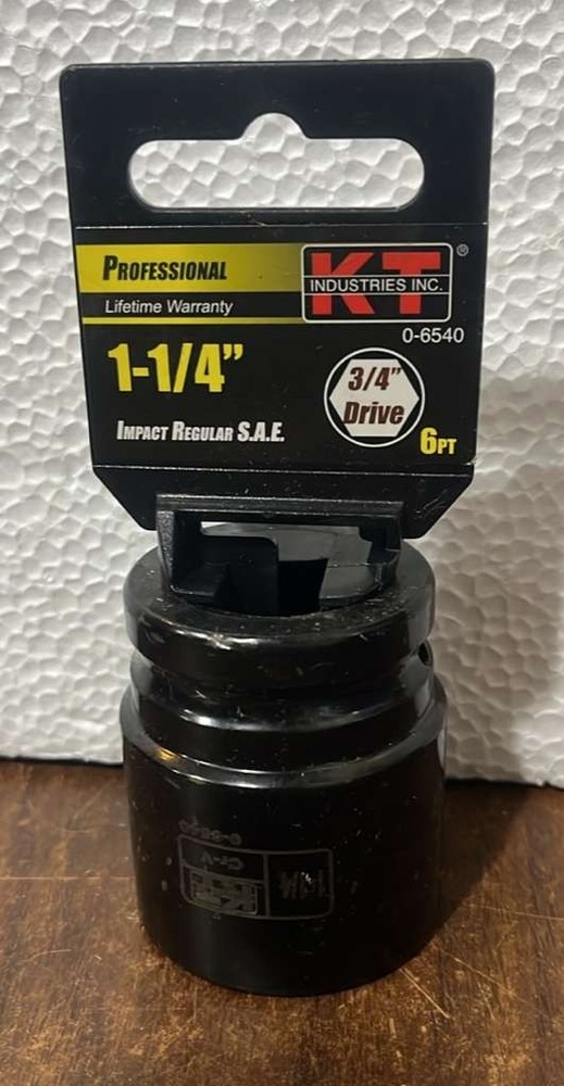 Professional 0-6540 3/4" Drive 1-1/4" Impact Socket