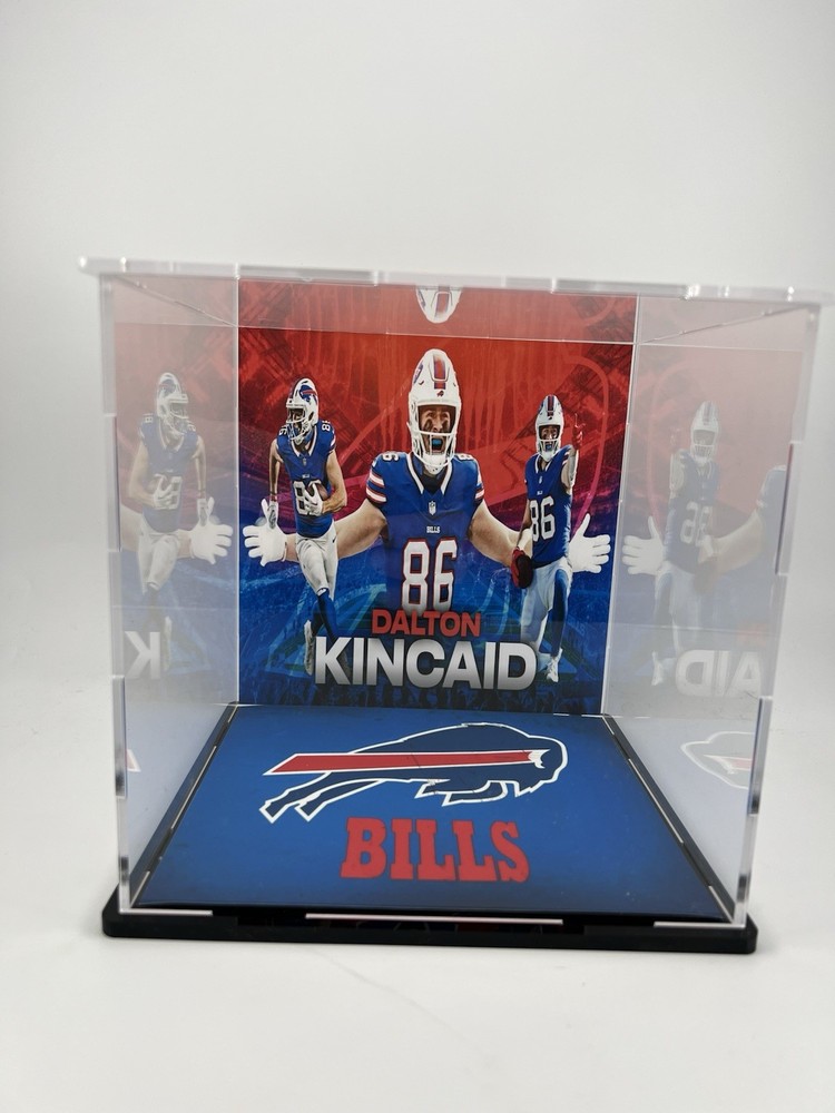 Dalton Kincaid Custom Mini Helmet Display or Card Display - Bills