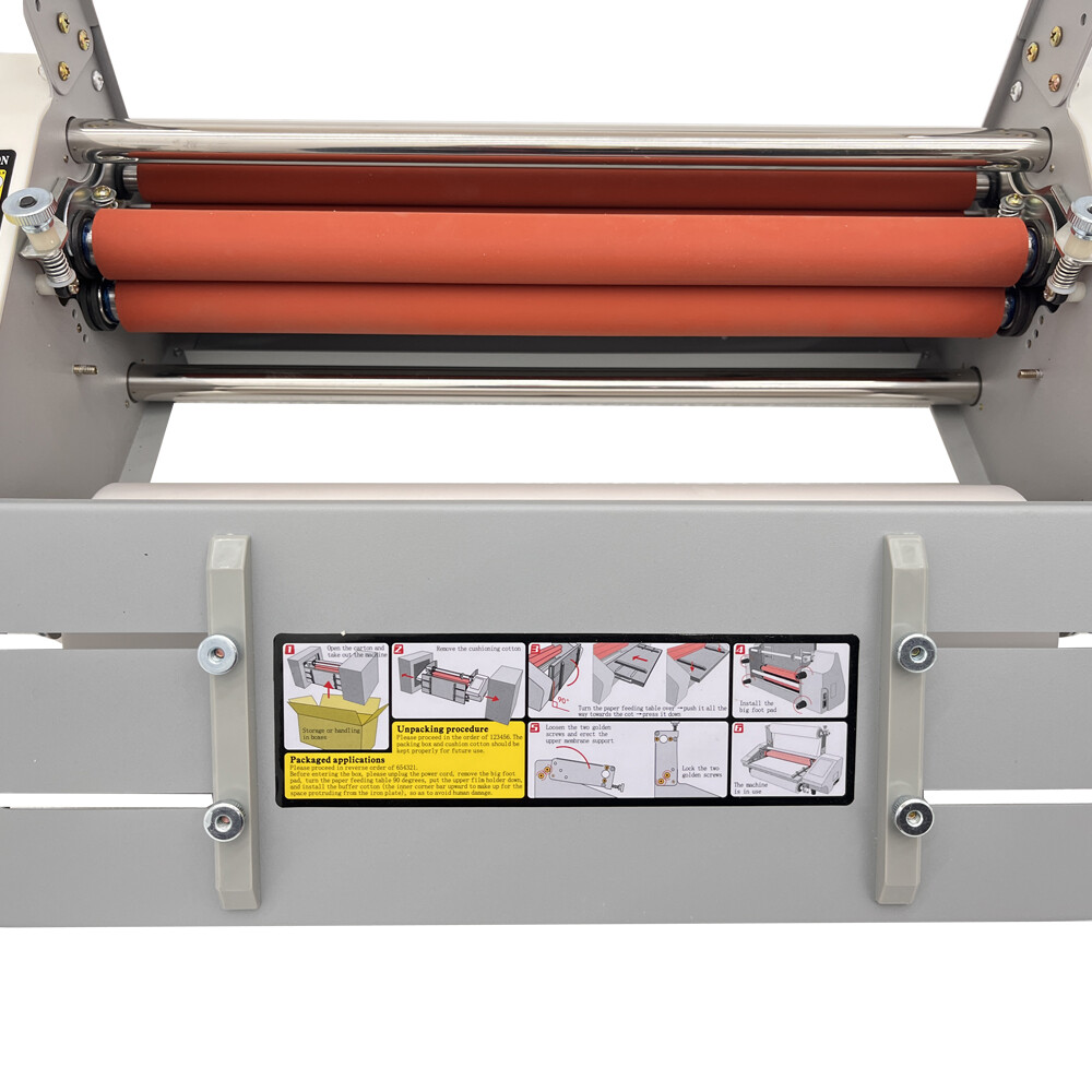 A3 High Speed Hot Cold Roll Laminator Doubel Sides Laminating Machine Office New