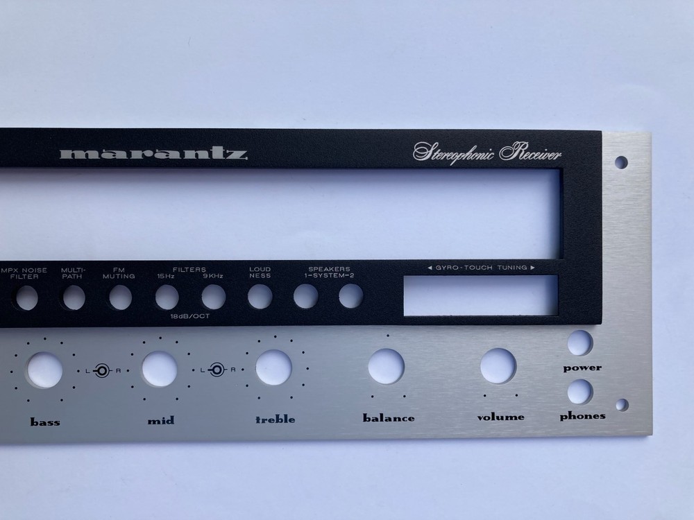 New! Marantz 2285B Receiver Front Panel Faceplate (Face Plate)