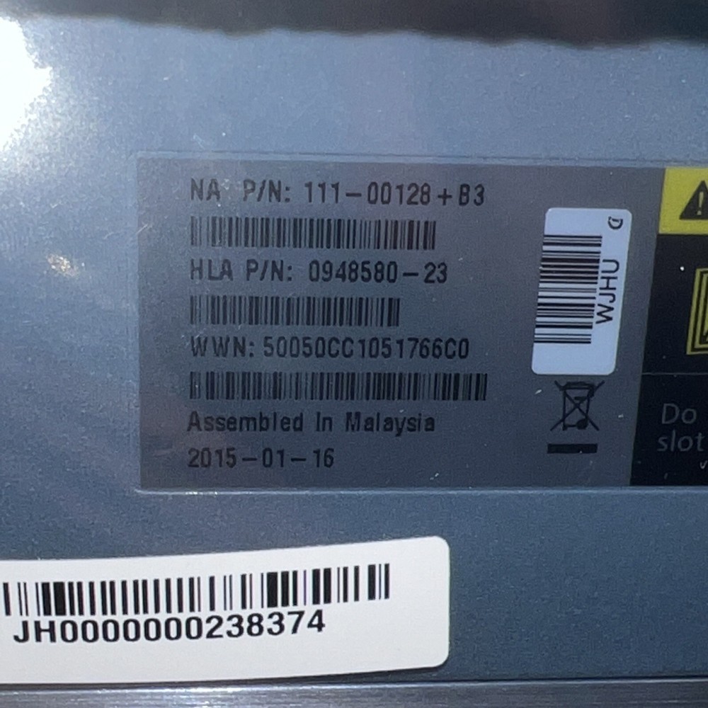 NetApp 111-00128+B3 IOM3 PlugIn Ethernet Controller Module 0948580-23 ,new!