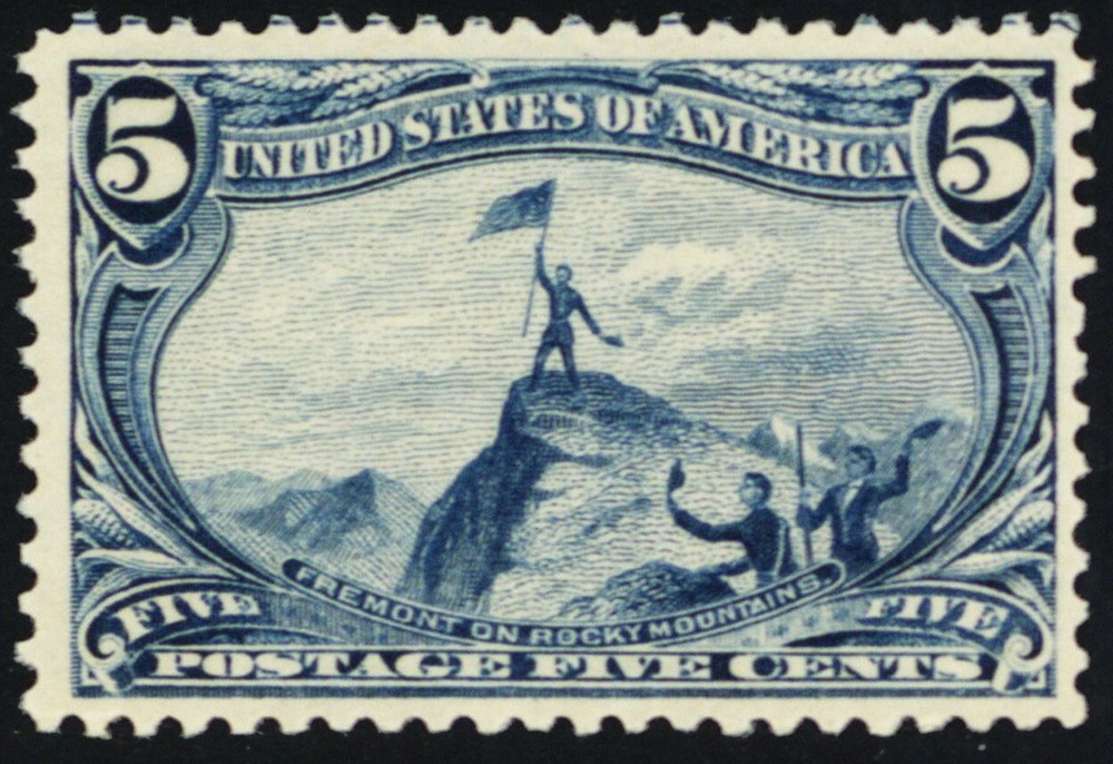 288, Mint NH VF 5¢ - SCV $290 - READ - Stuart Katz