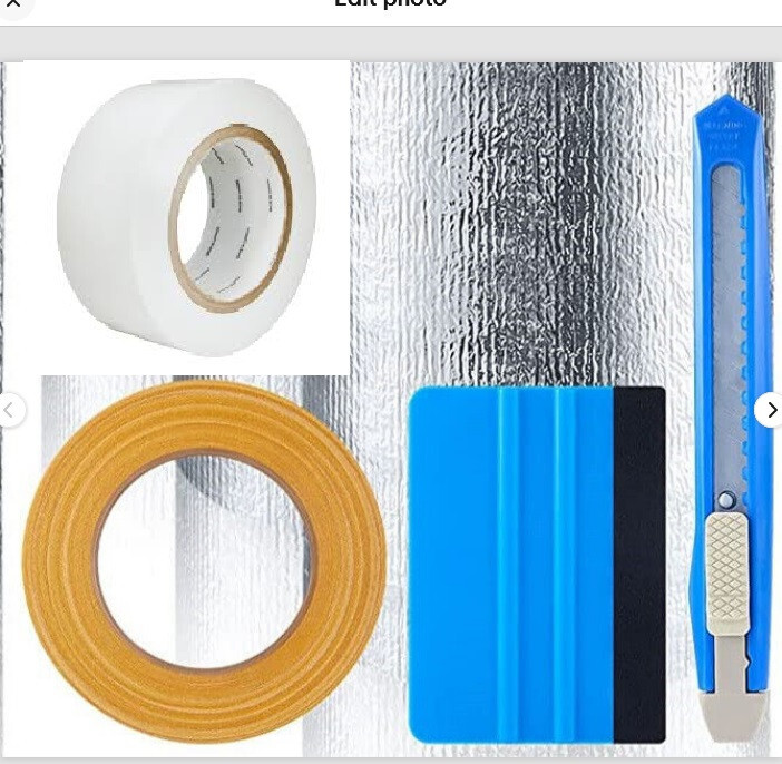 Roll Up Garage Door Insulation Kit FOR WAREHOUSE STORAGE COMMERCIAL DOORS: 10x8