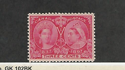 Canada, Postage Stamp, #53 Mint NH, 1897, JFZ